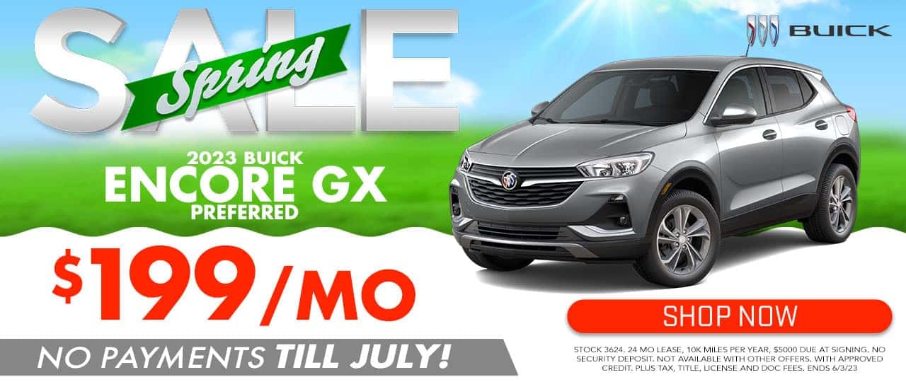 2023 Encore GX $199/mo