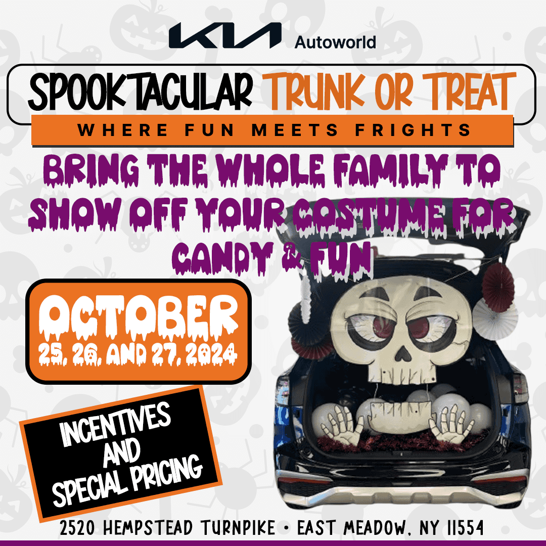 Trunk or Treat Event at AutoWorld KIA Autoworld Kia