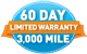 60 day warranty