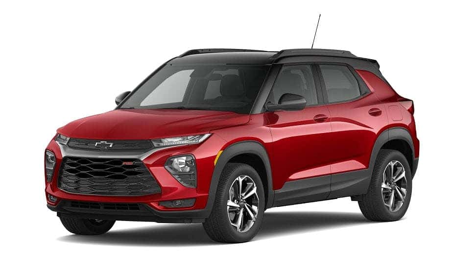 Red Chevy Trailblazer