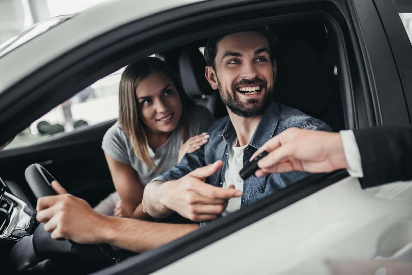 Customers in Vehicle