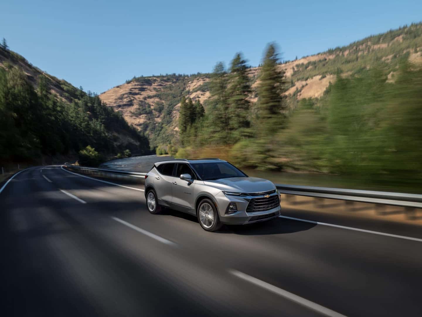 Chevy Blazer in Mountains