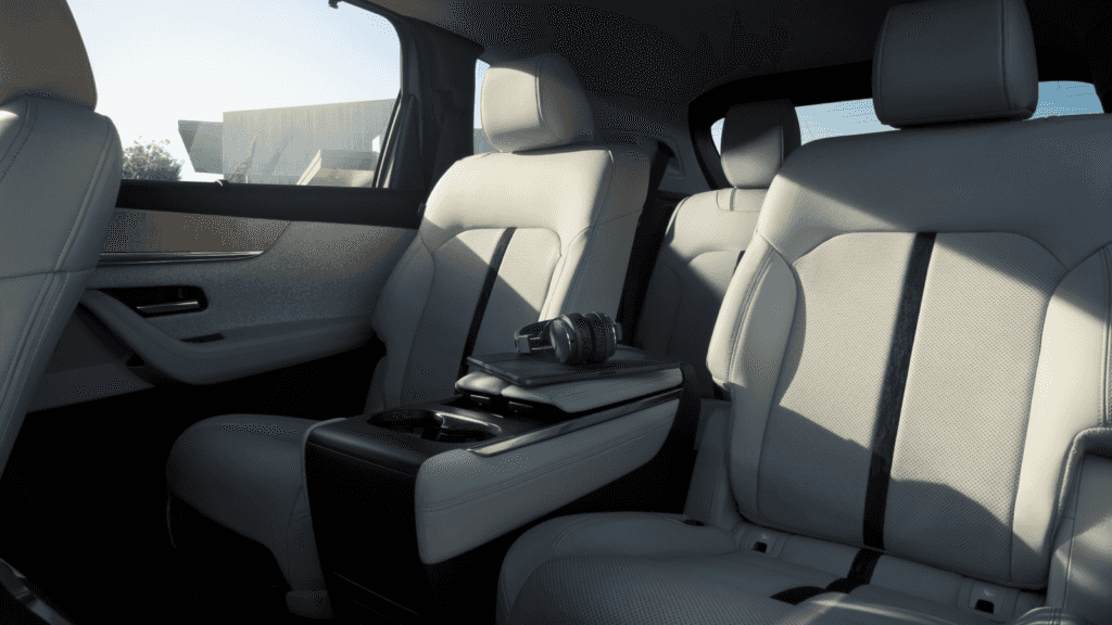 Rear seats of the 2025 Mazda CX-90