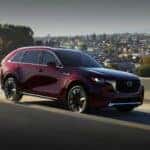 A Mazda Certified Pre-Owned model on the road