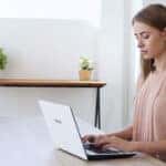 Woman buying Mazda online with the digital showroom