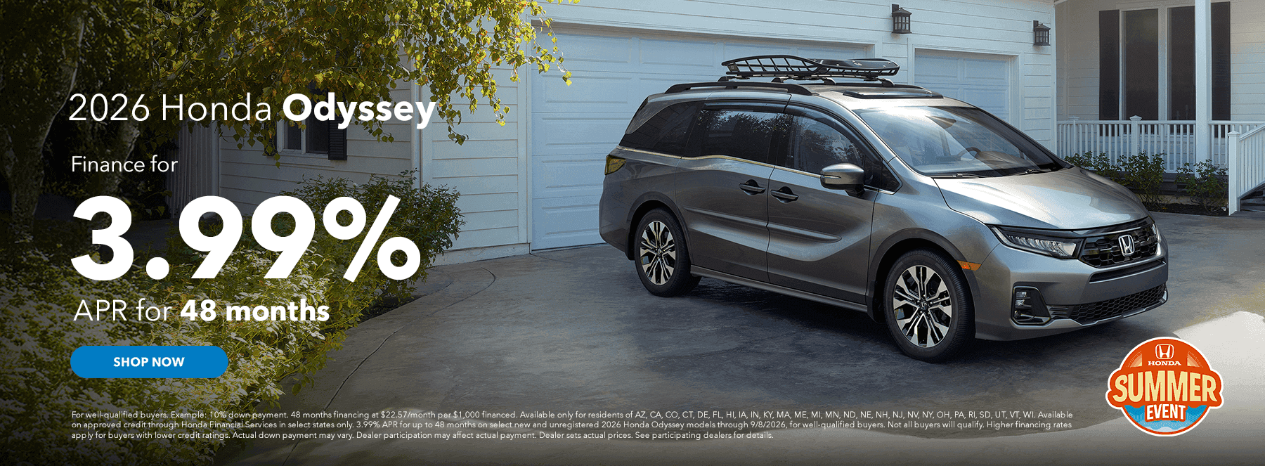 2026 Honda Odyssey