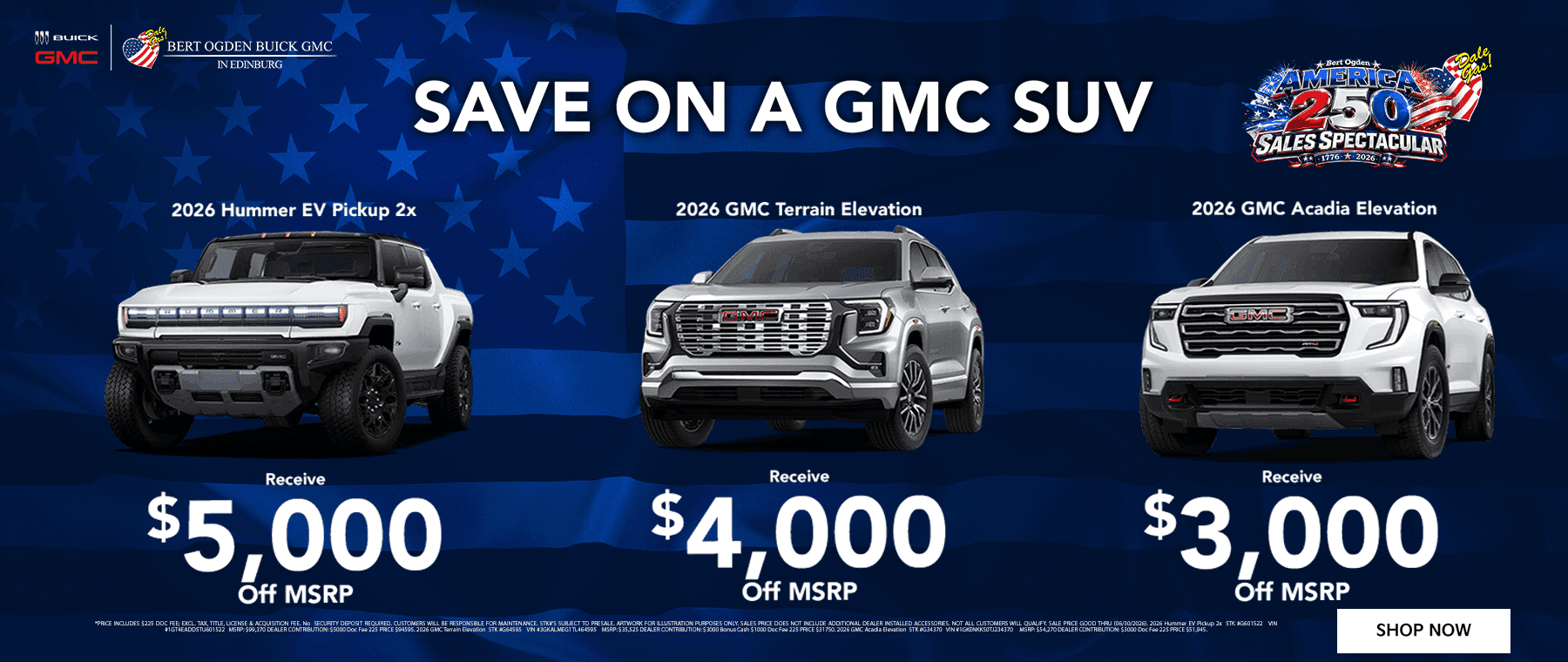 SUV Combo