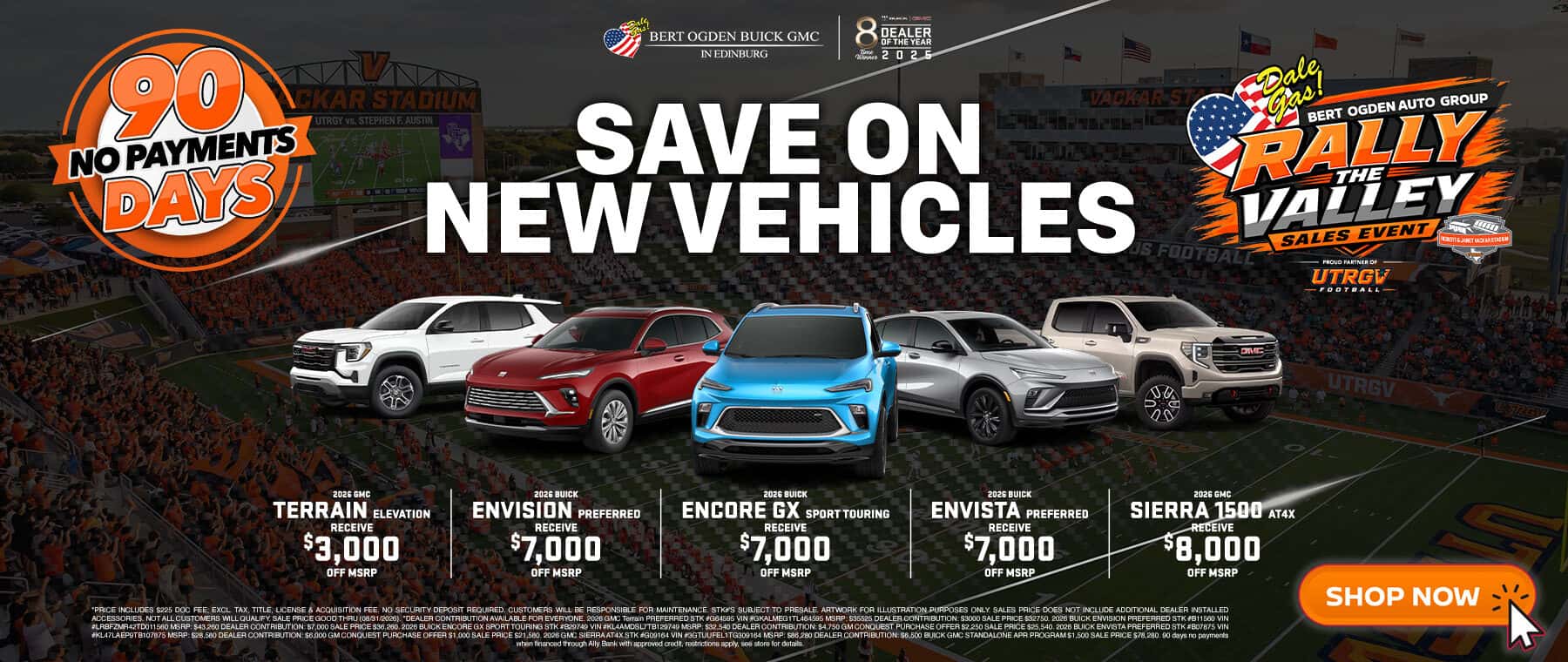 Save On New Vehicles
