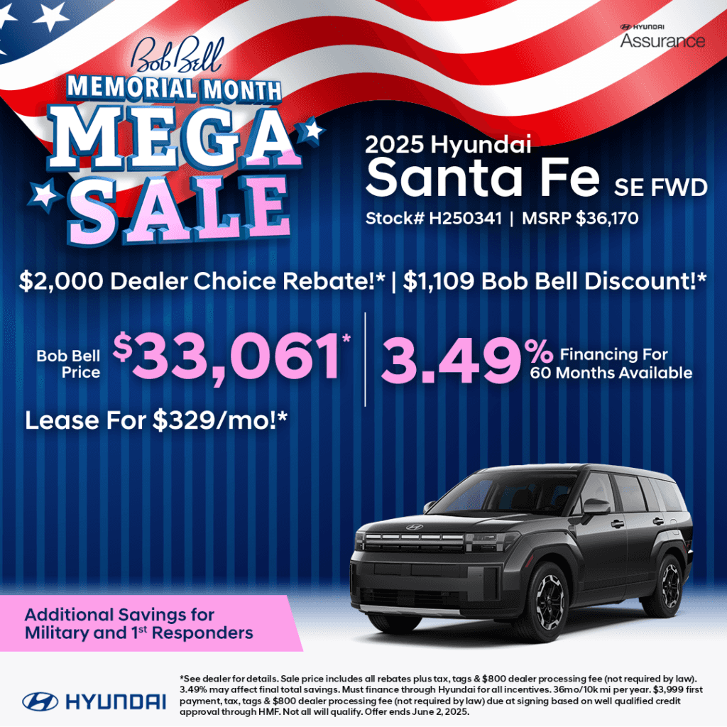 Current New Hyundai Specials Offers | Bob Bell Hyundai