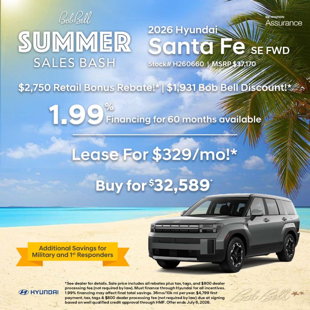 2026 Hyundai Santa Fe SE FWD