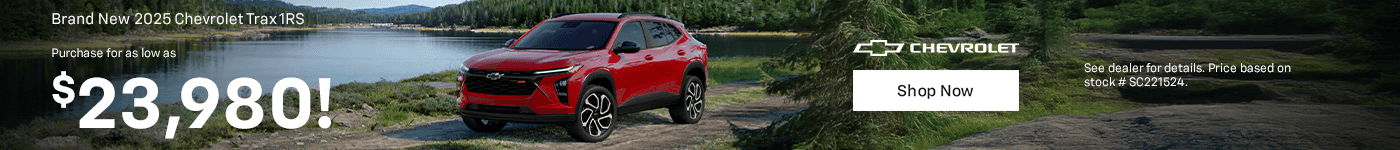 Brand New 2025 Chevrolet Trax 1RS