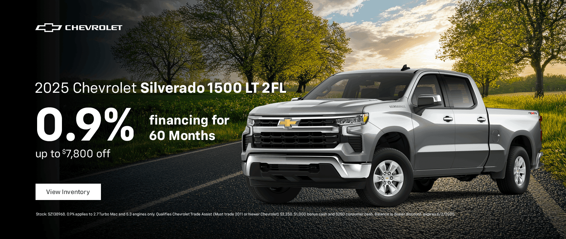 2025 Silverado 1500 LT 2FL