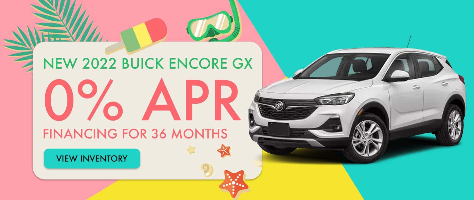 NEW 2022 BUICK ENCORE GX 0% APR FINANCING FOR 36 MONTHS