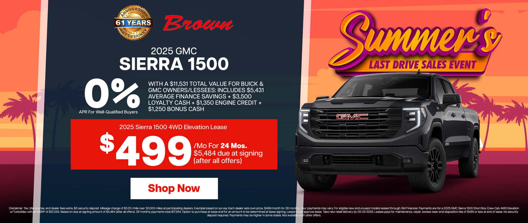 2025 GMC Sierra 1500, 0% APR for Well-qualified buyers