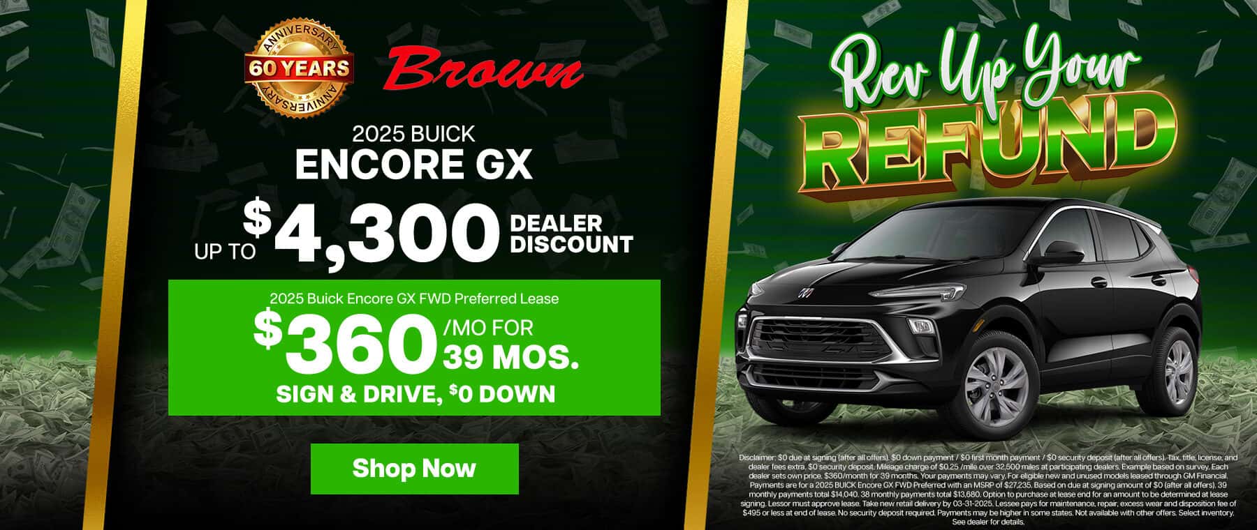 2025 Buick Encore GX, Up to $4,300 Dealer Discount, Sign & Drive, $360/Mo for 39 Months, $ Down