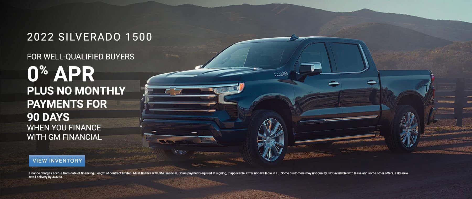New Silverado Offer
