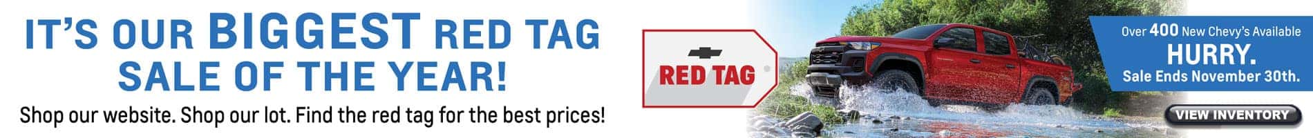 It’s our biggest Red Tag sale of the year | Ferman Chevrolet of Tampa