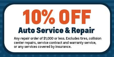 10% OFF Auto Service & Repair