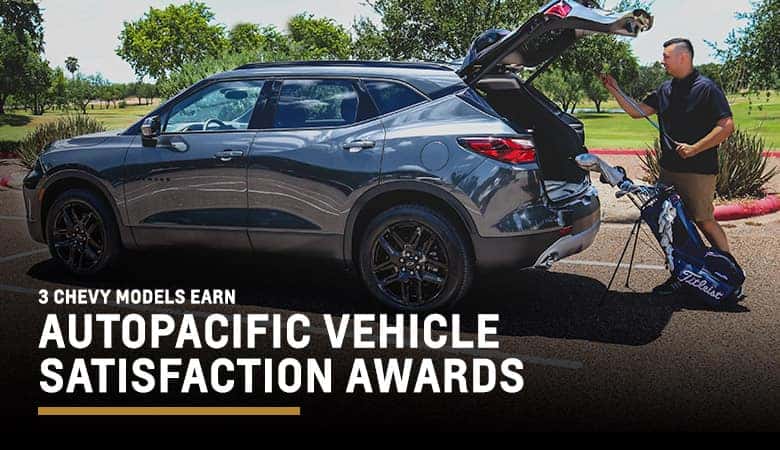 3 Chevy Models Earn AutoPacific Vehicle Satisfaction Awards | Fiesta Chevrolet in Edinburg, Texas