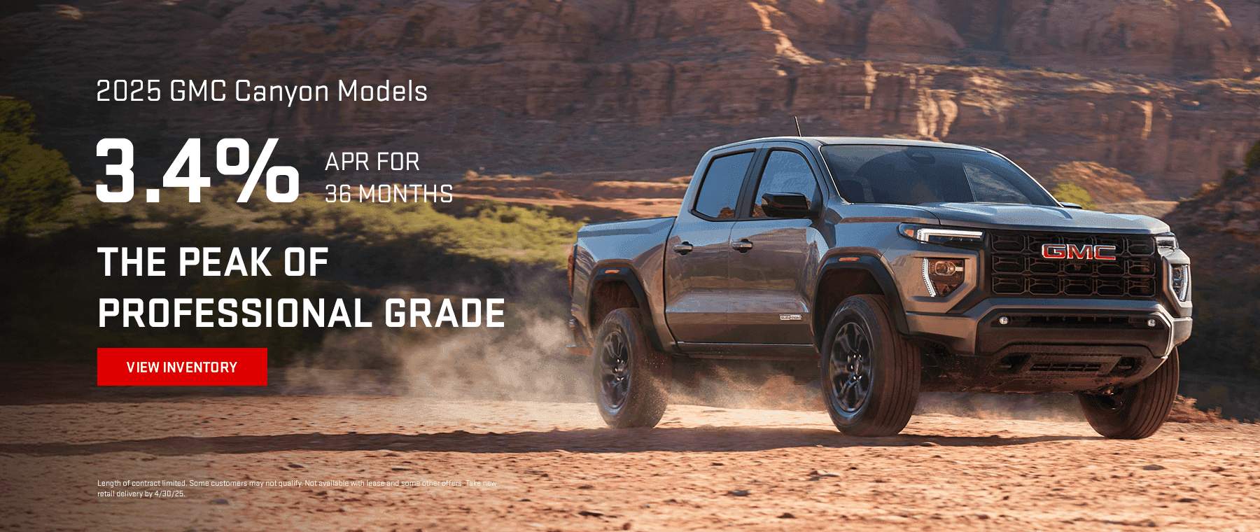 2025 GMC Canyon Models