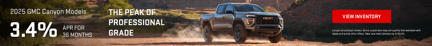 2025 GMC Canyon Models