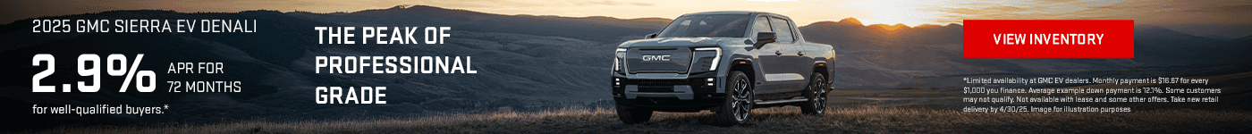 2025 GMC SIERRA EV DENALI