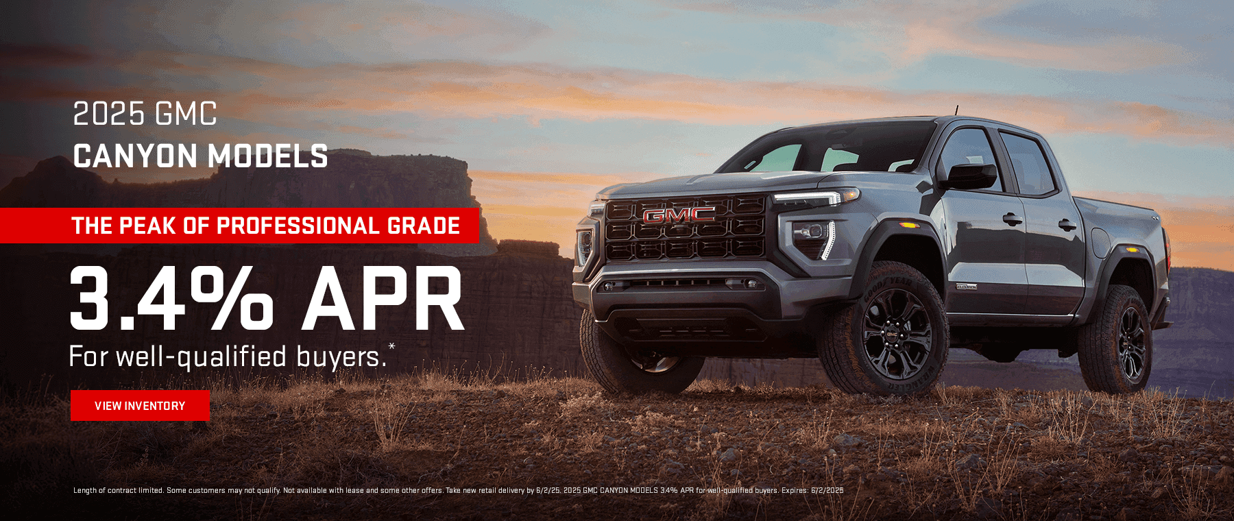 2025 GMC CANYON MODELS