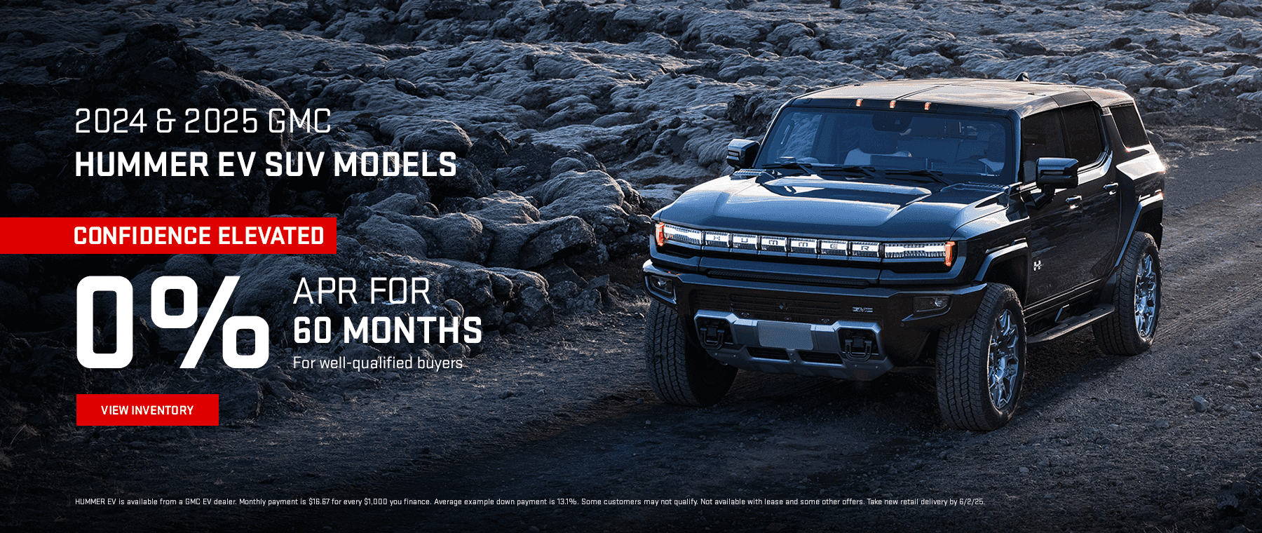2024 & 2025 GMC HUMMER EV SUV MODELS