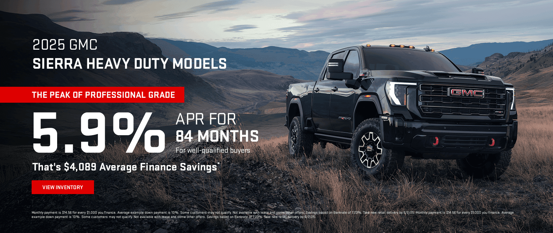 2025 GMC SIERRA HEAVY DUTY MODELS