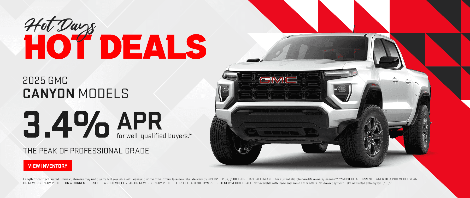 2025 GMC CANYON MODELS