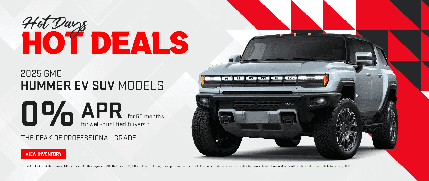 2025 GMC HUMMER EV SUV MODELS