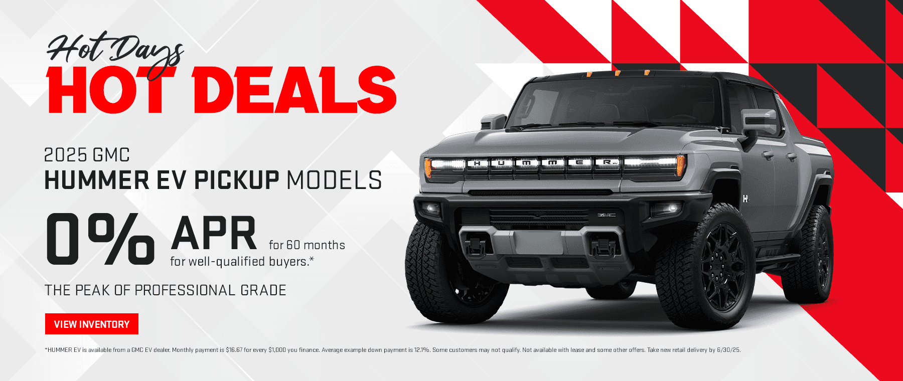 2025 GMC HUMMER EV PICKUP MODELS