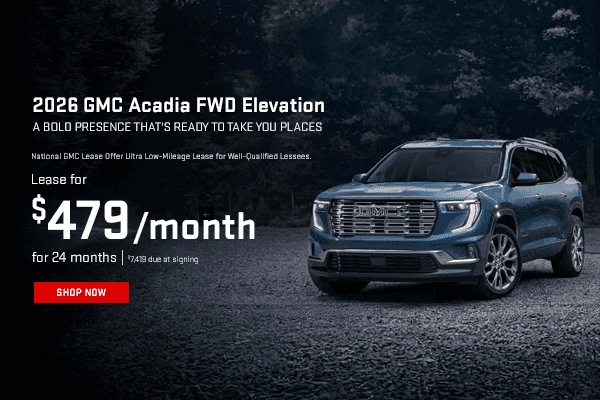 2026 GMC Acadia FWD Elevation 