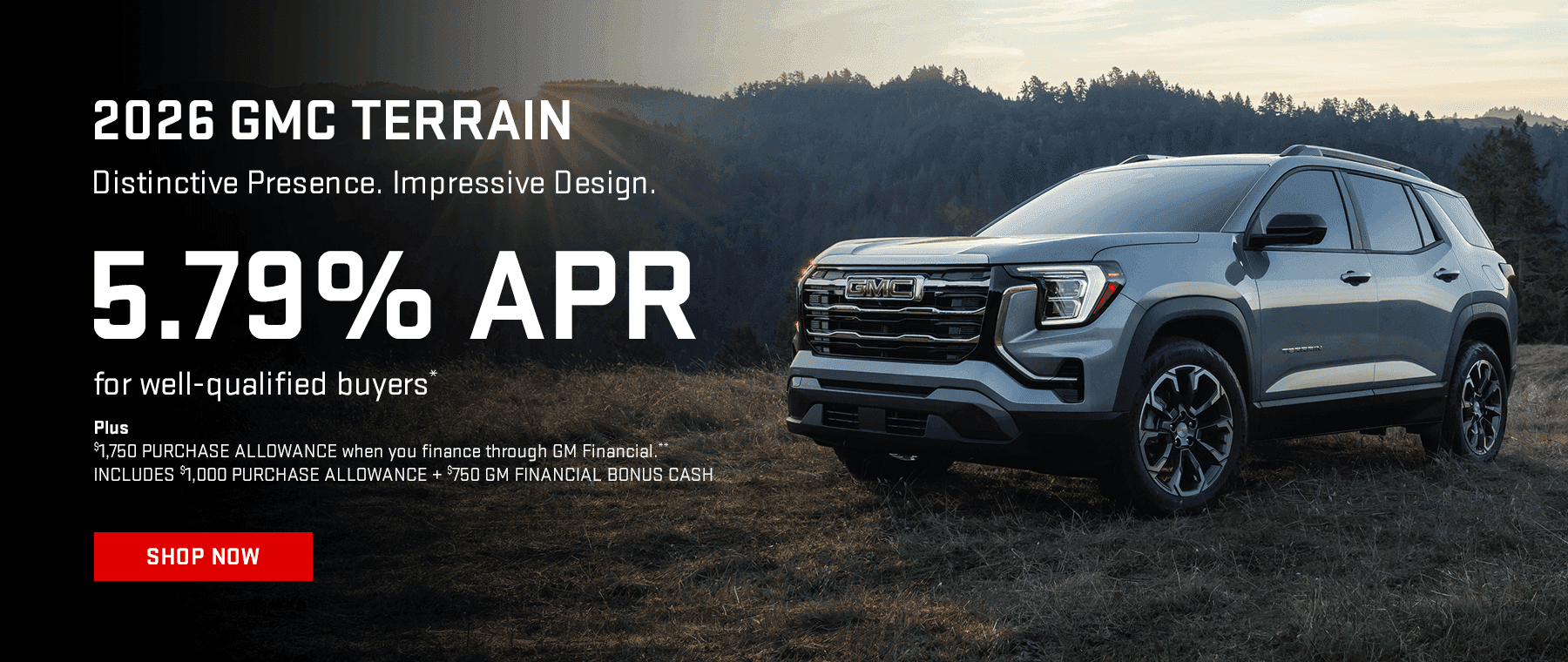 2026 GMC TERRAIN