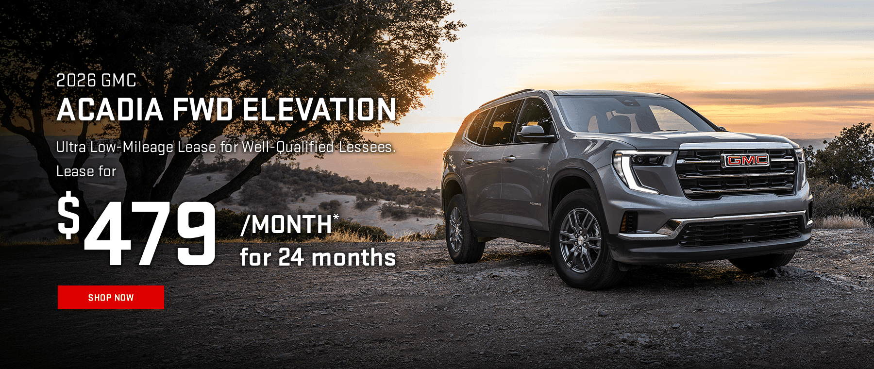 2026 GMC Acadia FWD Elevation