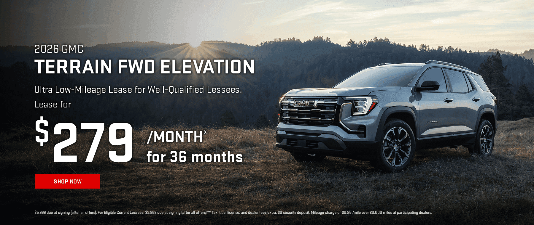 2026 GMC Terrain FWD Elevation