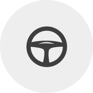 Icon of a steering wheel