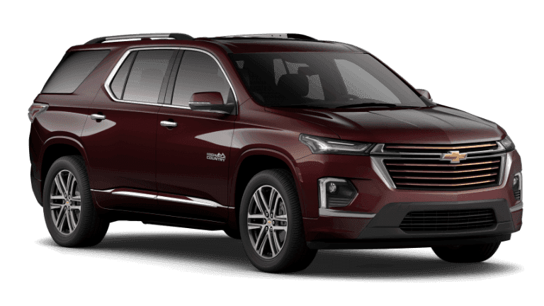 2022 Chevy Traverse High Country Exterior - Black Cherry
