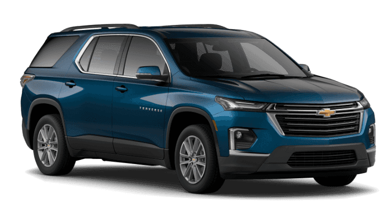 2022 Chevy Traverse LT Exterior - Northsky Blue