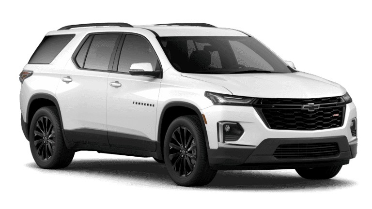 2022 Chevy Traverse RS Exterior - Iridescent Pearl