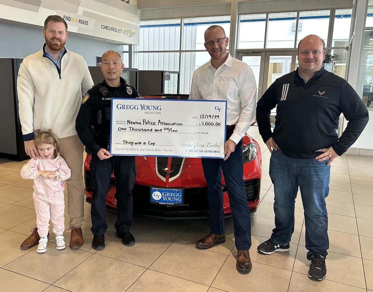 Newton Police Donation