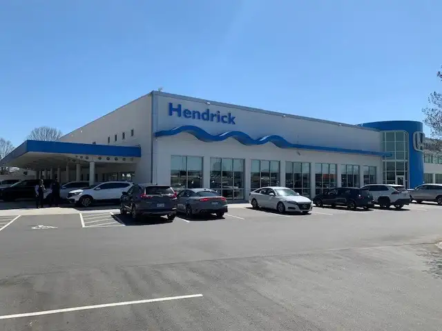 Hendrick Honda Dealership - Exterior | 8901 South Blvd, Charlotte, NC 28273.