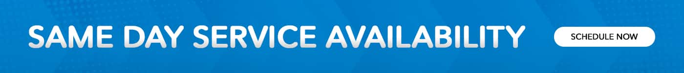 Same Day Service Availability