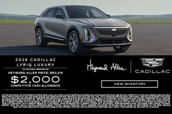 2026 Cadillac LYRIQ Luxury