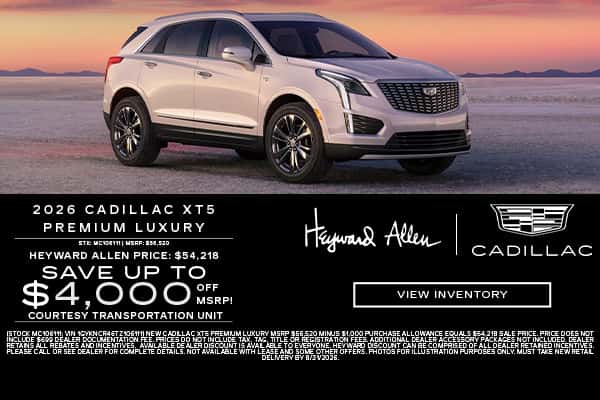 2026 Cadillac XT5 Premium Luxury