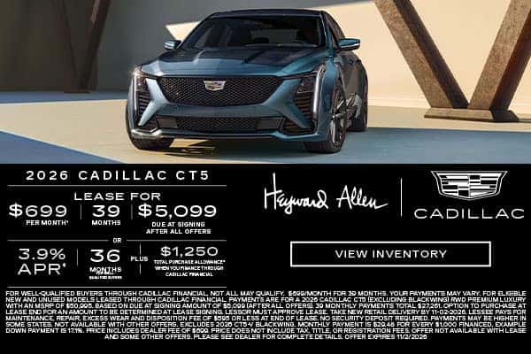 2026 Cadillac CT5