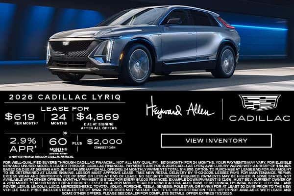 2026 Cadillac LYRIQ