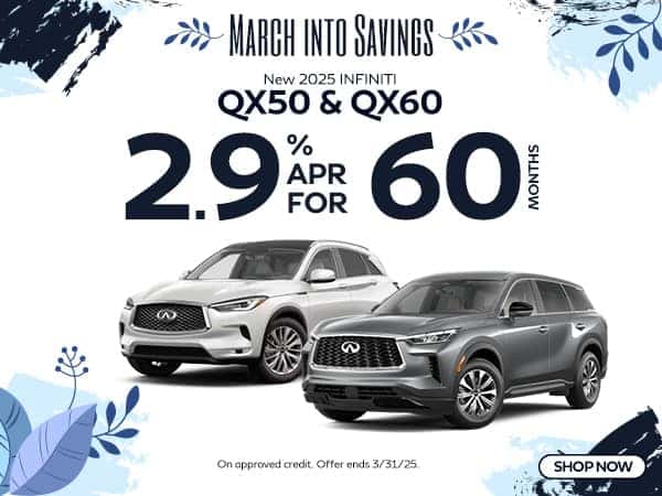 New 2025 QX50 & QX60 