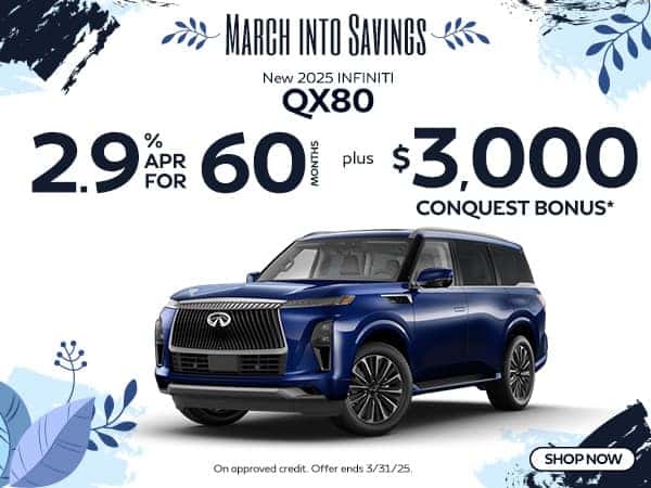 New 2025 QX80 