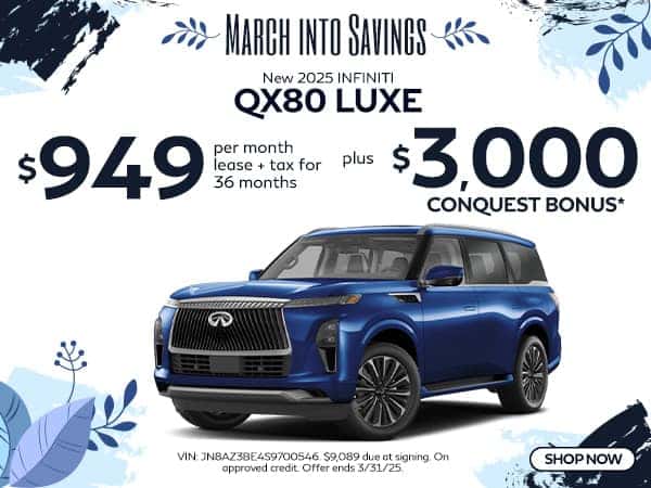 New 2025 QX80 LUXE